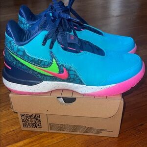 Nike Zoom LeBron NXXT Ampd South Beach men’s size 7.5 like new